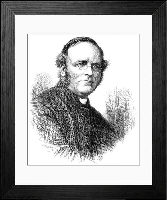 Framed Print : The Right Rev. Harvey Goodwin, D.D. Bishop of Carlisle, 1870. Creator: Unknown Framed Print : The Right Rev. Harvey Goodwin, D.D. Bishop of Carlisle, 1870. Creator: Unknown