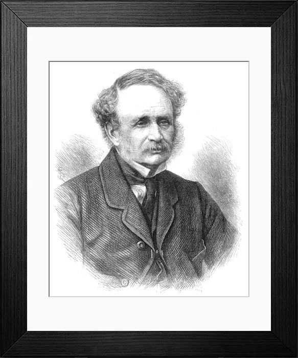 Framed Print : The late General the Hon. C. Grey, 1870. Creator: Unknown Framed Print : The late General the Hon. C. Grey, 1870. Creator: Unknown