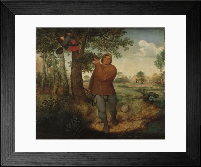 Framed Print : The Peasant and the Nest Robber, 1568. Creator: Bruegel (Brueghel); Pieter; the Elder (ca 1525-1569) Framed Print : The Peasant and the Nest Robber, 1568. Creator: Bruegel (Brueghel); Pieter; the Elder (ca 1525-1569)