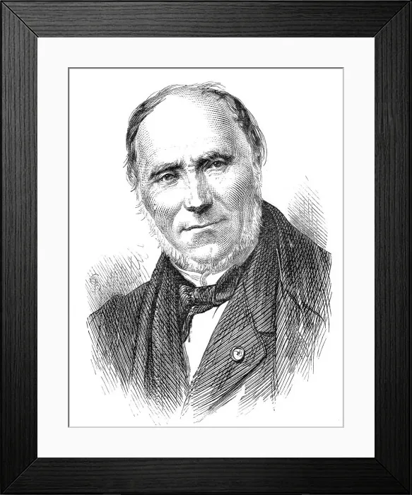 Framed Print : The new French ministry: M. Louvet (Commerce and Agriculture), 1870. Creator: Unknown Framed Print : The new French ministry: M. Louvet (Commerce and Agriculture), 1870. Creator: Unknown