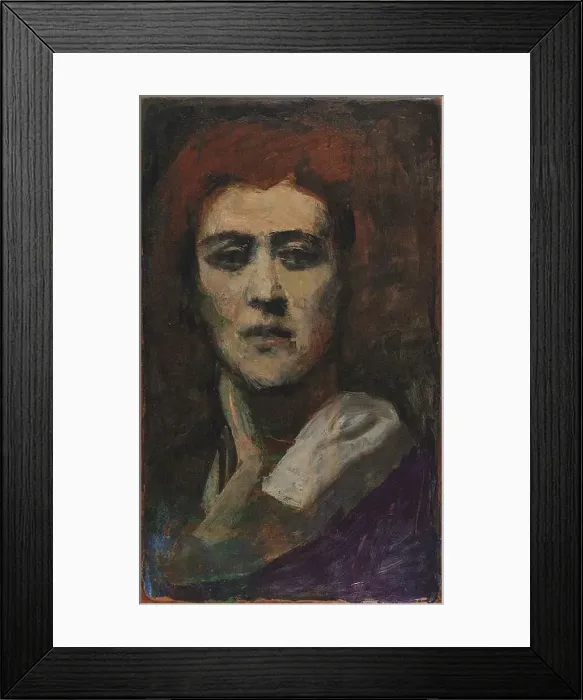 Framed Print : Self-portrait, 1925. Creator: D'Oettingen (François Angiboult); Hélène (1887-1950) Framed Print : Self-portrait, 1925. Creator: D'Oettingen (François Angiboult); Hélène (1887-1950)