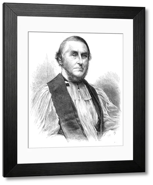 Framed Print : The Right Rev. Lord Arthur Charles Hervey, D.D. Bishop of Bath and Wells, 1870. Creator: Unknown Framed Print : The Right Rev. Lord Arthur Charles Hervey, D.D. Bishop of Bath and Wells, 1870. Creator: Unknown