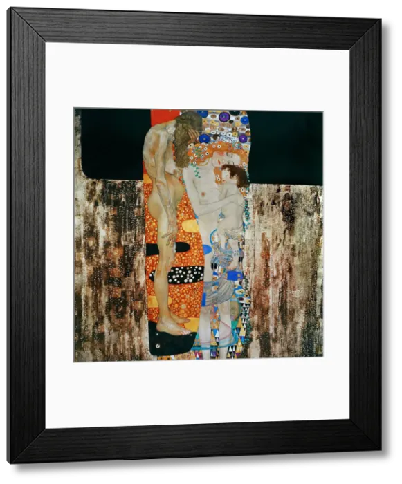 Framed Print : The Three Ages of Woman, 1905. Creator: Klimt; Gustav (1862-1918) Framed Print : The Three Ages of Woman, 1905. Creator: Klimt; Gustav (1862-1918)