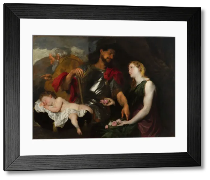 Framed Print : The Four Ages of Man, c1625. Creator: Dyck; Sir Anthony van (1599-1641) Framed Print : The Four Ages of Man, c1625. Creator: Dyck; Sir Anthony van (1599-1641)