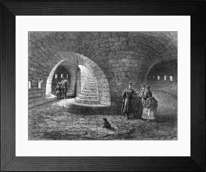 Framed Print : The Crimea Revisited: interior of the Round Tower of the Malakoff, 1869. Creator: Unknown Framed Print : The Crimea Revisited: interior of the Round Tower of the Malakoff, 1869. Creator: Unknown