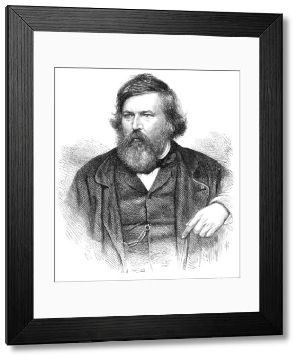 Framed Print : The late T. Creswick, Esq. R.A. 1870. Creator: Unknown Framed Print : The late T. Creswick, Esq. R.A. 1870. Creator: Unknown