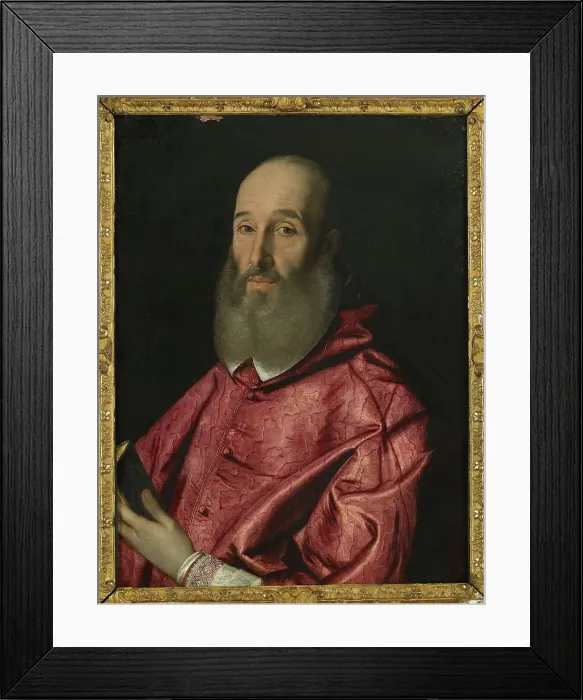 Framed Print : Portrait of Cardinal Giovanni Antoine Perrenot de Granvelle (1517-1586), 1576. Creator: Pulzone; Scipione (1550-1598) Framed Print : Portrait of Cardinal Giovanni Antoine Perrenot de Granvelle (1517-1586), 1576. Creator: Pulzone; Scipione (1550-1598)