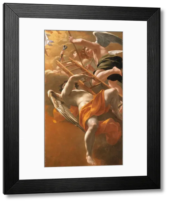 Framed Print : Angels Bearing the Instruments of the Passion, 1625-1626. Creator: Vouet; Simon (1590-1649) Framed Print : Angels Bearing the Instruments of the Passion, 1625-1626. Creator: Vouet; Simon (1590-1649)