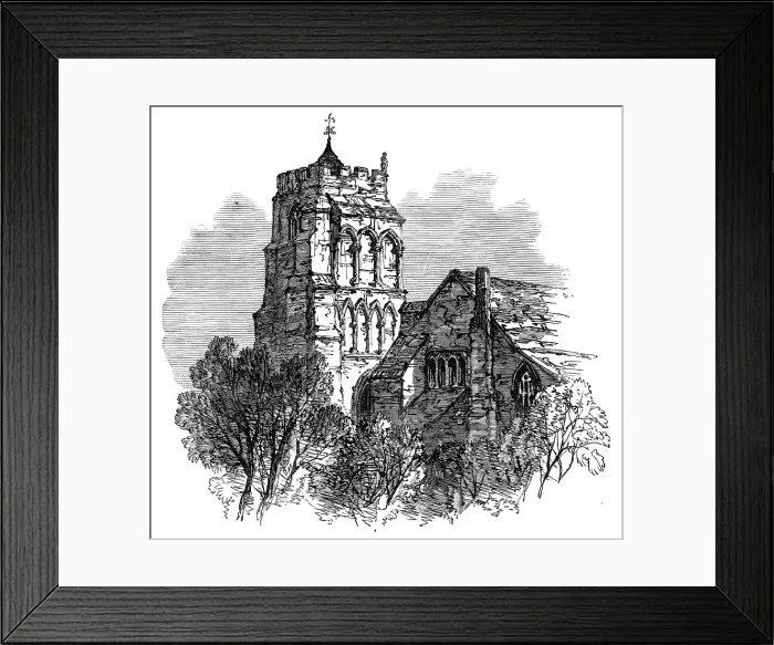 Framed Print : Holy Trinity, York, 1870. Creator: Unknown Framed Print : Holy Trinity, York, 1870. Creator: Unknown