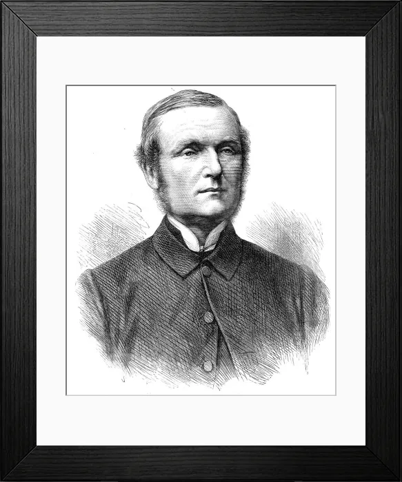 Framed Print : The Right Rev. Dr. Fraser, the new Bishop of Manchester, 1870. Creator: Unknown Framed Print : The Right Rev. Dr. Fraser, the new Bishop of Manchester, 1870. Creator: Unknown