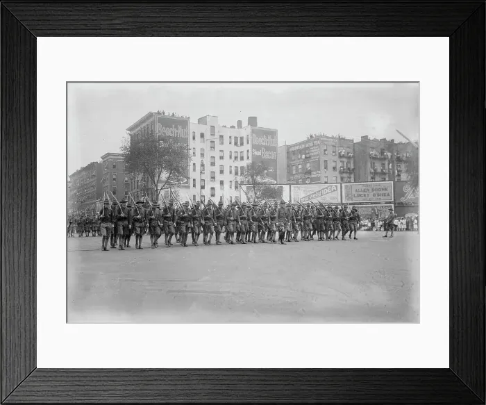 Framed Print : 22nd Engineers, 1917. Creator: Bain News Service Framed Print : 22nd Engineers, 1917. Creator: Bain News Service