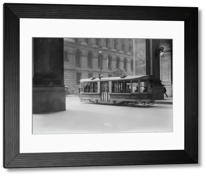 Framed Print : Chambers St. car, between c1915 and c1920. Creator: Bain News Service Framed Print : Chambers St. car, between c1915 and c1920. Creator: Bain News Service