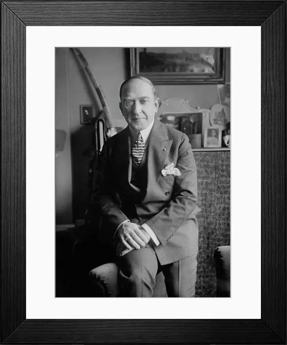 Framed Print : Andres de Segurola, between c1915 and c1920. Creator: Bain News Service Framed Print : Andres de Segurola, between c1915 and c1920. Creator: Bain News Service