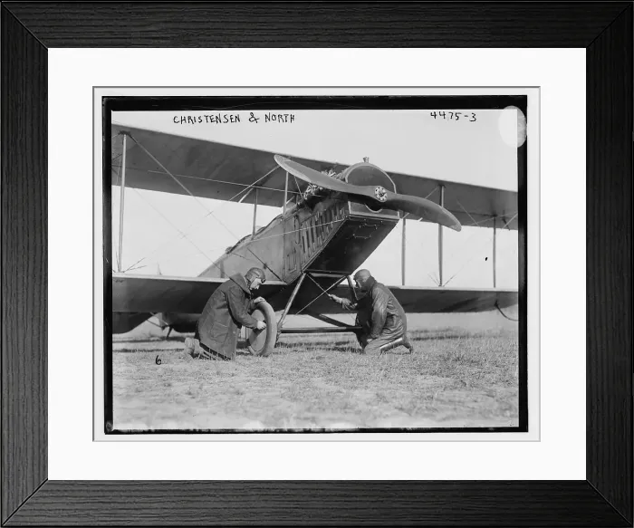 Framed Print : Christensen & North, between c1915 and c1920. Creator: Bain News Service Framed Print : Christensen & North, between c1915 and c1920. Creator: Bain News Service