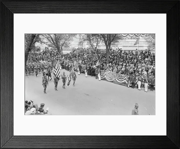 Framed Print : Decoration Day, 1917. Creator: Bain News Service Framed Print : Decoration Day, 1917. Creator: Bain News Service