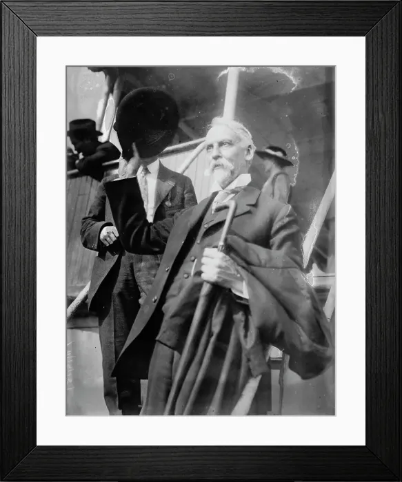 Framed Print : Dr. E.A. Sturge arriving at Yokohama, 1915. Creator: Bain News Service Framed Print : Dr. E.A. Sturge arriving at Yokohama, 1915. Creator: Bain News Service