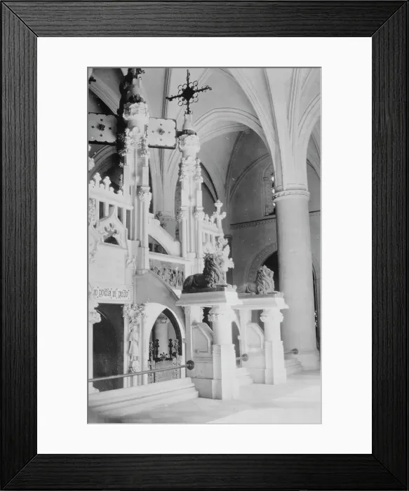 Framed Print : Columbus tomb, Santo Domingo, between c1915 and c1920. Creator: Bain News Service Framed Print : Columbus tomb, Santo Domingo, between c1915 and c1920. Creator: Bain News Service
