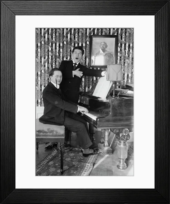 Framed Print : Giuseppe Maria Bamoschek, Adam Didur, between c1915 and c1920. Creator: Bain News Service Framed Print : Giuseppe Maria Bamoschek, Adam Didur, between c1915 and c1920. Creator: Bain News Service
