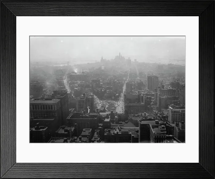 Framed Print : From Met. Bldg. between c1915 and c1920. Creator: Bain News Service Framed Print : From Met. Bldg. between c1915 and c1920. Creator: Bain News Service