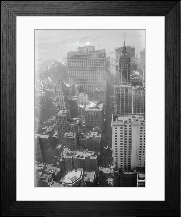 Framed Print : From Woolworth Bldg. between c1915 and c1920. Creator: Bain News Service Framed Print : From Woolworth Bldg. between c1915 and c1920. Creator: Bain News Service