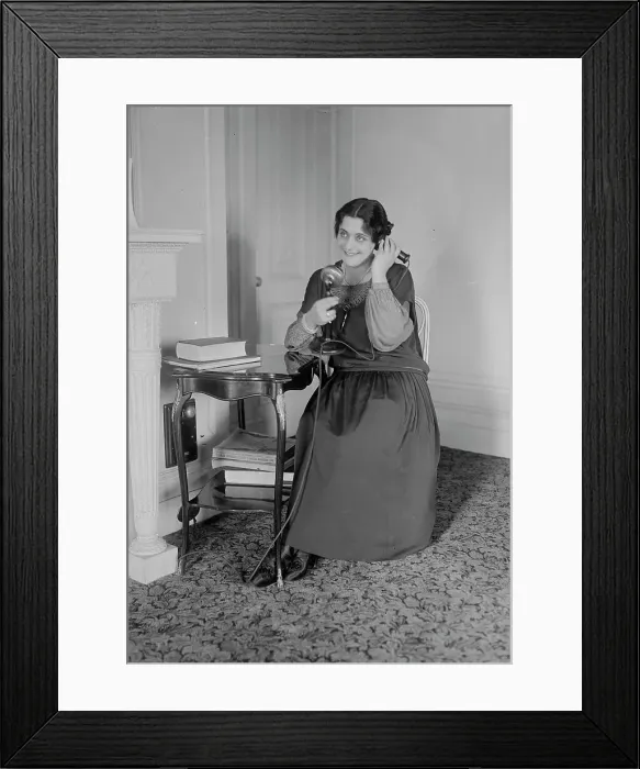 Framed Print : Yvonne Gall, 1919. Creator: Bain News Service Framed Print : Yvonne Gall, 1919. Creator: Bain News Service