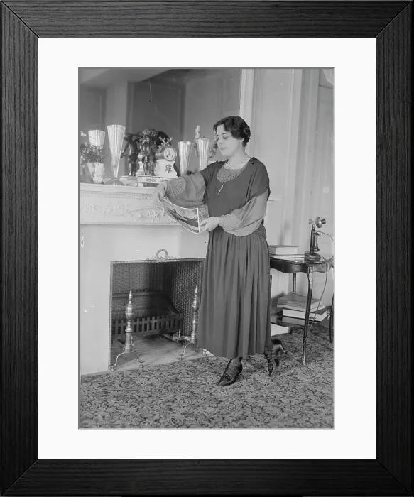 Framed Print : Yvonne Gall, 1919. Creator: Bain News Service Framed Print : Yvonne Gall, 1919. Creator: Bain News Service
