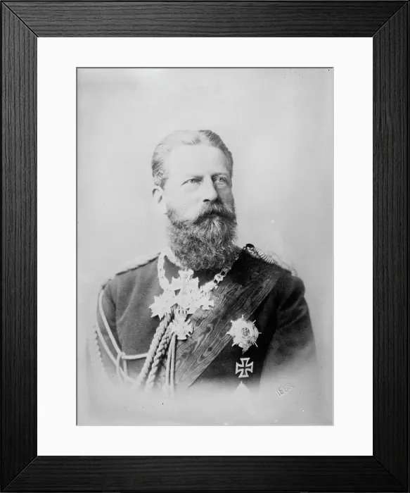 Framed Print : Emperor Friedrich III, 12 / 24 / 15, 1915. Creator: Bain News Service Framed Print : Emperor Friedrich III, 12 / 24 / 15, 1915. Creator: Bain News Service