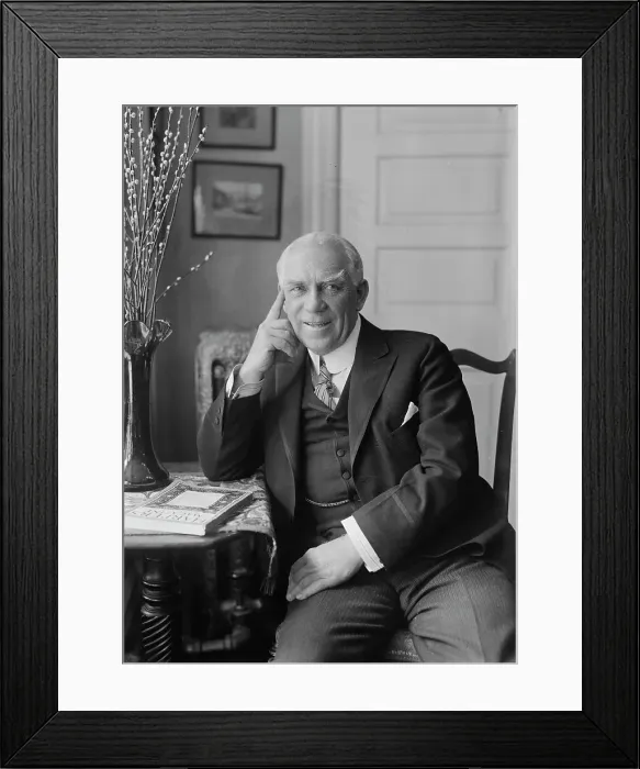Framed Print : David Bispham, between c1915 and c1920. Creator: Bain News Service Framed Print : David Bispham, between c1915 and c1920. Creator: Bain News Service