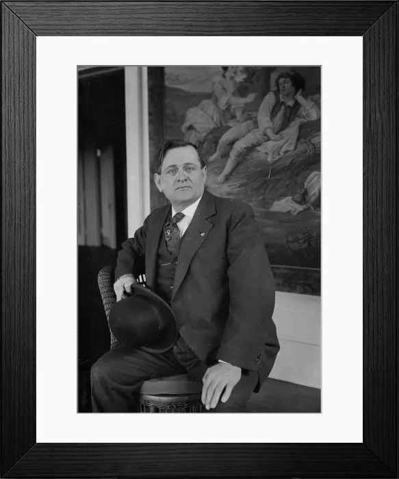 Framed Print : Evan Williams, 1917. Creator: Bain News Service Framed Print : Evan Williams, 1917. Creator: Bain News Service