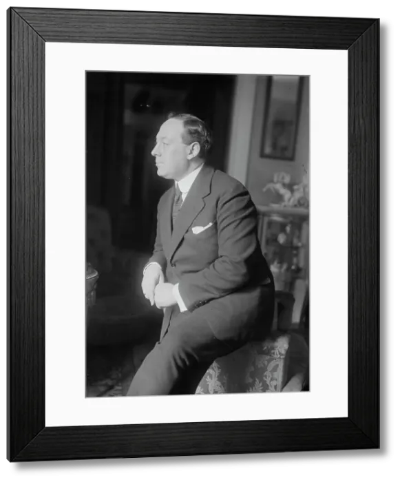 Framed Print : Giuseppe De Luca, between c1915 and c1920. Creator: Bain News Service Framed Print : Giuseppe De Luca, between c1915 and c1920. Creator: Bain News Service