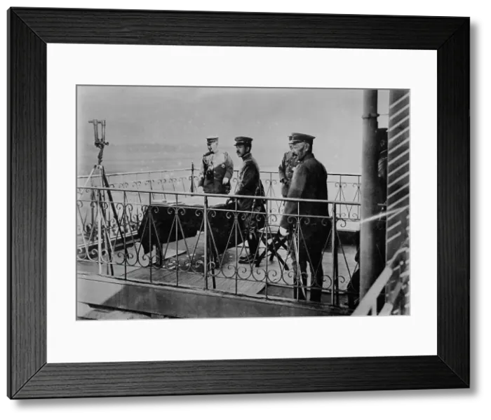 Framed Print : Gen. Oleu, Emperor of Japan, Gen. Uyehara, between c1915 and c1920. Creator: Bain News Service Framed Print : Gen. Oleu, Emperor of Japan, Gen. Uyehara, between c1915 and c1920. Creator: Bain News Service