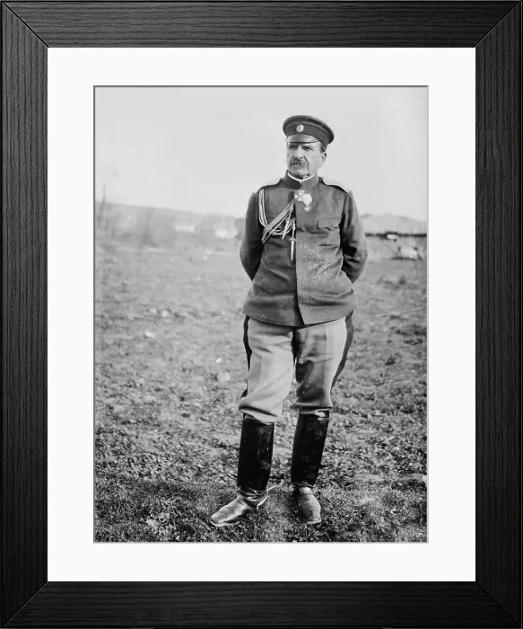 Framed Print : Gen. Radko Dimitrieff, Tchataldja, between c1910 and c1915. Creator: Bain News Service Framed Print : Gen. Radko Dimitrieff, Tchataldja, between c1910 and c1915. Creator: Bain News Service