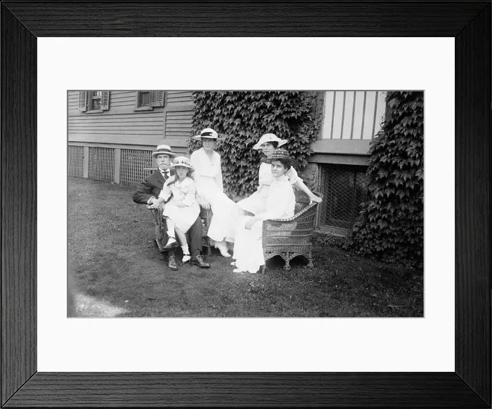 Framed Print : Hughes Family, 7 / 3 / 16, 1916. Creator: Bain News Service Framed Print : Hughes Family, 7 / 3 / 16, 1916. Creator: Bain News Service