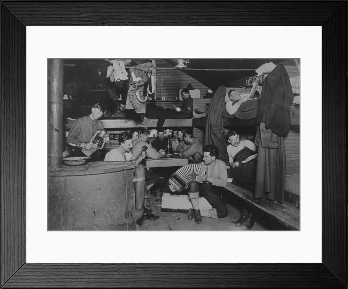 Framed Print : In log camp, Hoquiam, Wash. 1917 and 1918. Creator: Bain News Service Framed Print : In log camp, Hoquiam, Wash. 1917 and 1918. Creator: Bain News Service