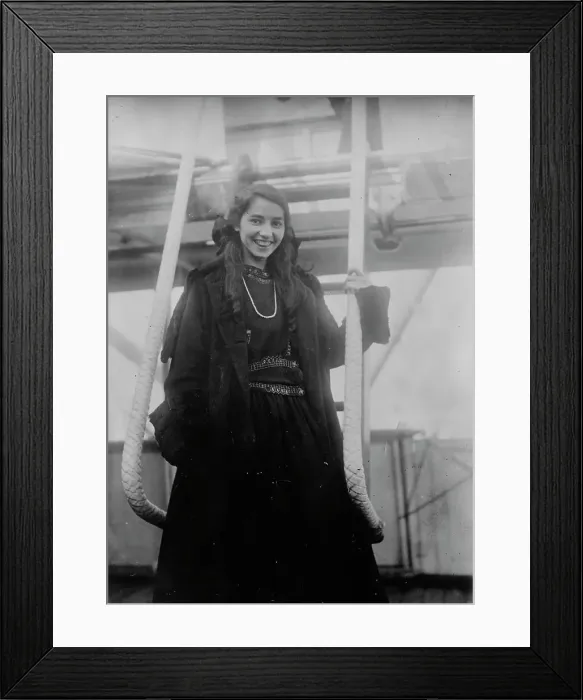 Framed Print : Kath. Stinson [in Tokyo], between c1915 and c1920. Creator: Bain News Service
