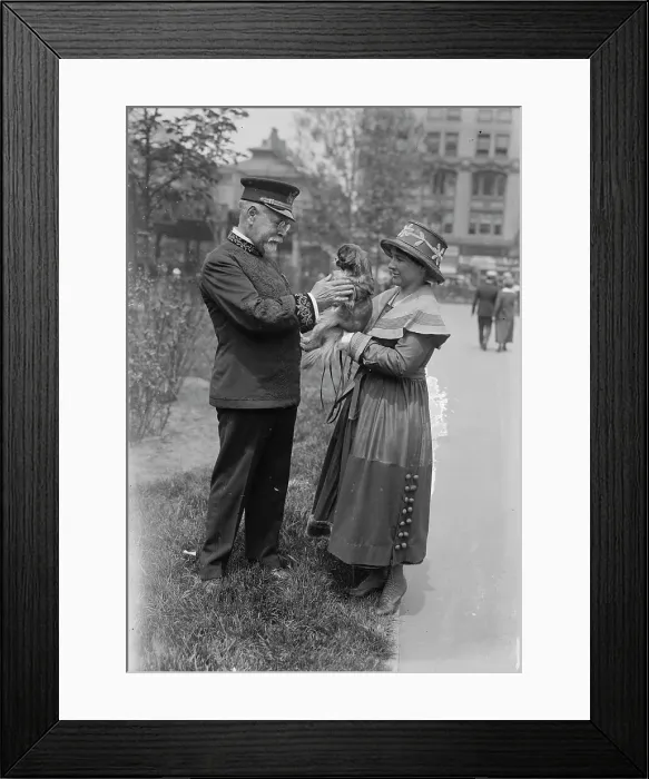 Framed Print : John Philip Sousa, between c1915 and c1920. Creator: Bain News Service Framed Print : John Philip Sousa, between c1915 and c1920. Creator: Bain News Service