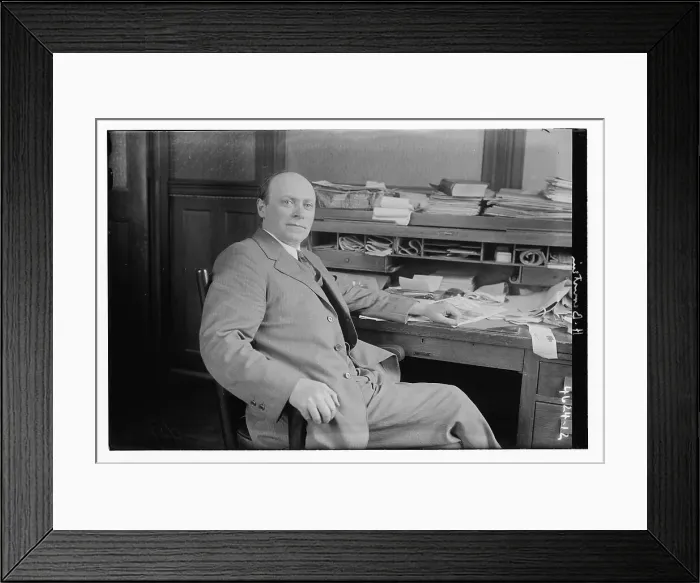 Framed Print : Herman Bernstein, between c1915 and c1920. Creator: Bain News Service Framed Print : Herman Bernstein, between c1915 and c1920. Creator: Bain News Service