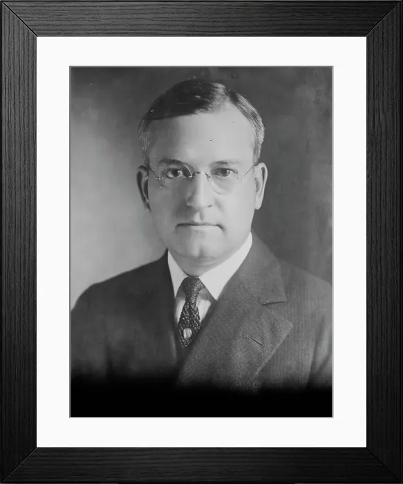 Framed Print : Harvey D. Gibson, 1917. Creator: Bain News Service Framed Print : Harvey D. Gibson, 1917. Creator: Bain News Service