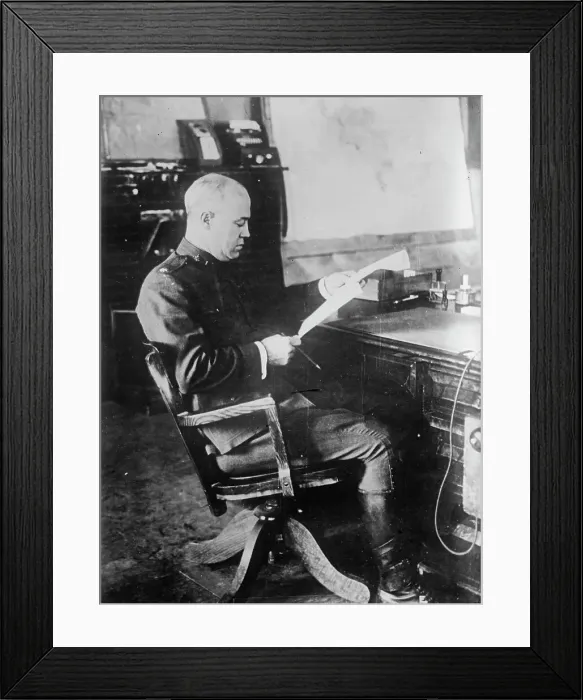 Framed Print : Lt. Col. O.P. Robinson, 1918. Creator: Bain News Service Framed Print : Lt. Col. O.P. Robinson, 1918. Creator: Bain News Service