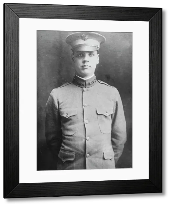 Framed Print : Lt. Edw. F. Graham, 1918. Creator: Bain News Service Framed Print : Lt. Edw. F. Graham, 1918. Creator: Bain News Service