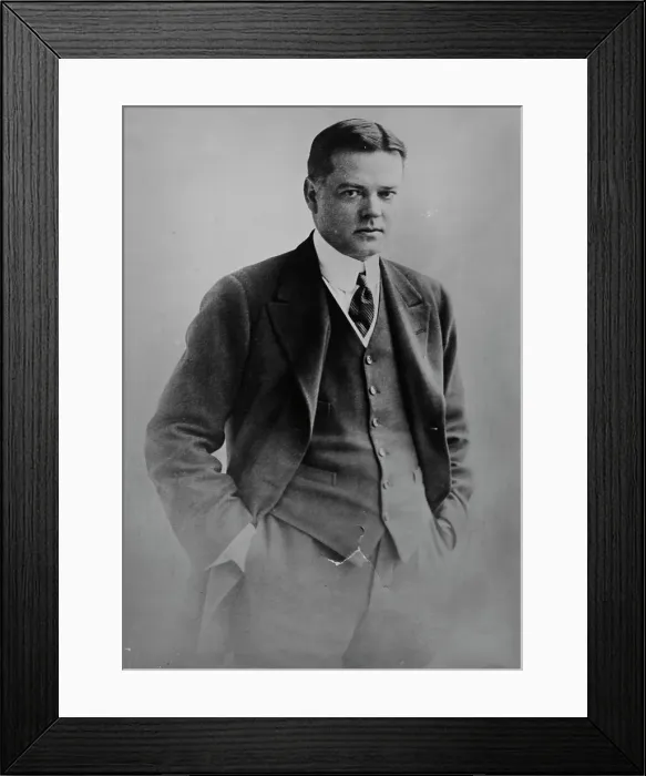 Framed Print : Herb. Hoover, between c1915 and c1920. Creator: Bain News Service Framed Print : Herb. Hoover, between c1915 and c1920. Creator: Bain News Service