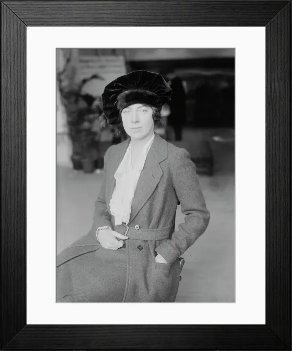 Framed Print : Mrs. A.S. Burden, between c1915 and c1920. Creator: Bain News Service Framed Print : Mrs. A.S. Burden, between c1915 and c1920. Creator: Bain News Service