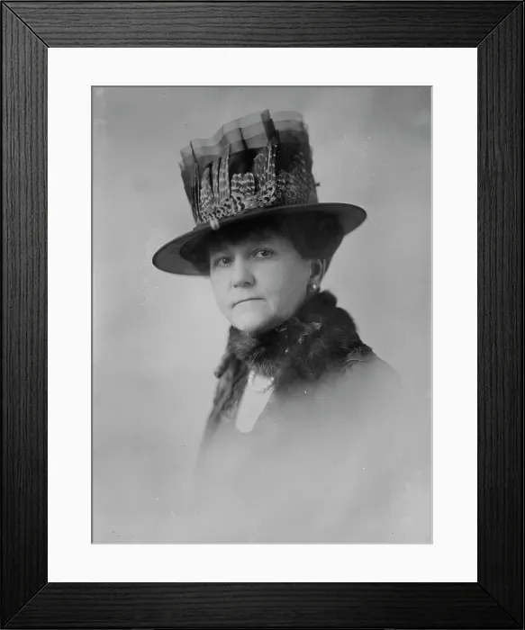 Framed Print : Mrs. F.O. Lowde [i.e. Lowden], between c1915 and c1920. Creator: Bain News Service