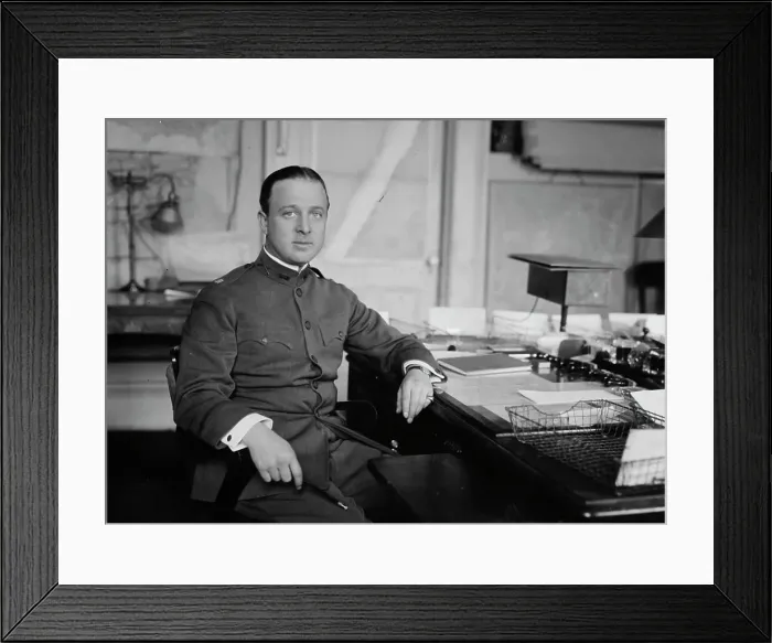 Framed Print : Maj. Jas. A. Blair Jr. 1918. Creator: Bain News Service Framed Print : Maj. Jas. A. Blair Jr. 1918. Creator: Bain News Service