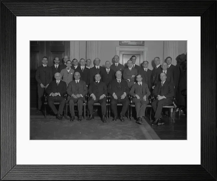 Framed Print : Meeting War Labor Board, between c1915 and c1920. Creator: Bain News Service Framed Print : Meeting War Labor Board, between c1915 and c1920. Creator: Bain News Service