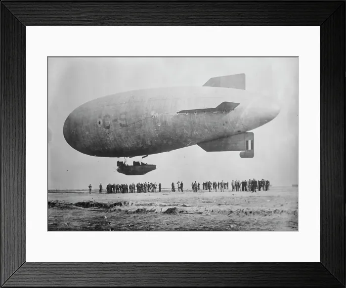 Framed Print : Navy C-5, 1918. Creator: Bain News Service Framed Print : Navy C-5, 1918. Creator: Bain News Service