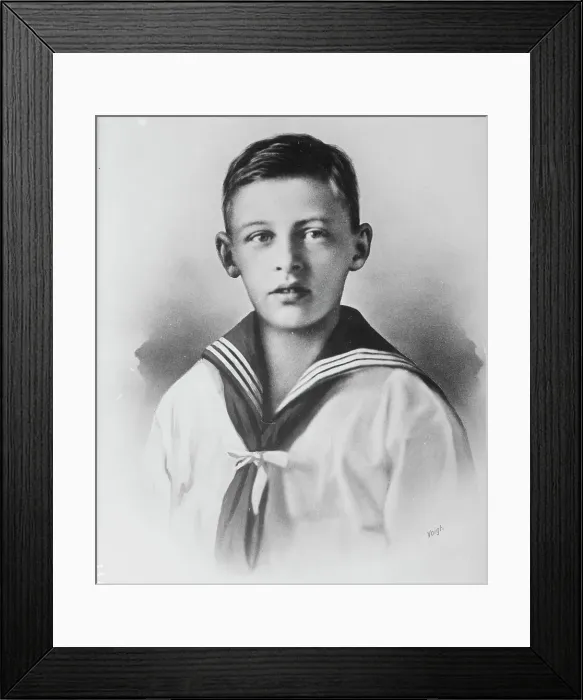 Framed Print : Prince Wilhelm (Germ.) [Germany], between c1915 and c1920. Creator: Bain News Service
