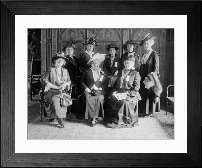 Framed Print : Women of World Court League, between c1915 and c1920. Creator: Bain News Service Framed Print : Women of World Court League, between c1915 and c1920. Creator: Bain News Service