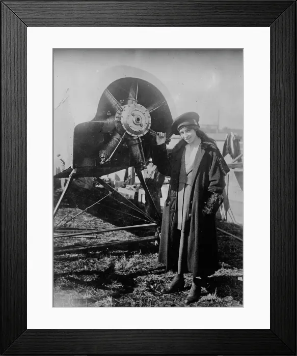 Framed Print : Kath. Stinson in Japan, 1917. Creator: Bain News Service Framed Print : Kath. Stinson in Japan, 1917. Creator: Bain News Service