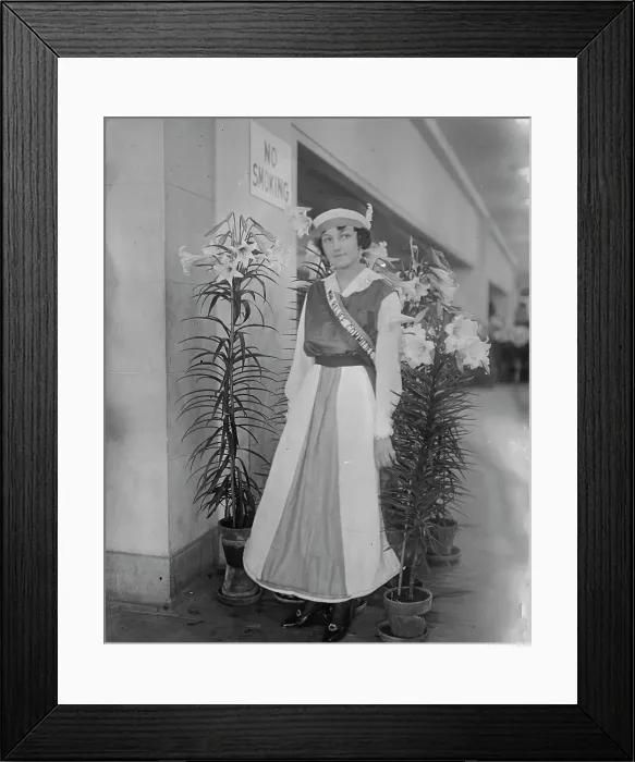 Framed Print : Marie Louise Rodewald, 1916. Creator: Bain News Service Framed Print : Marie Louise Rodewald, 1916. Creator: Bain News Service